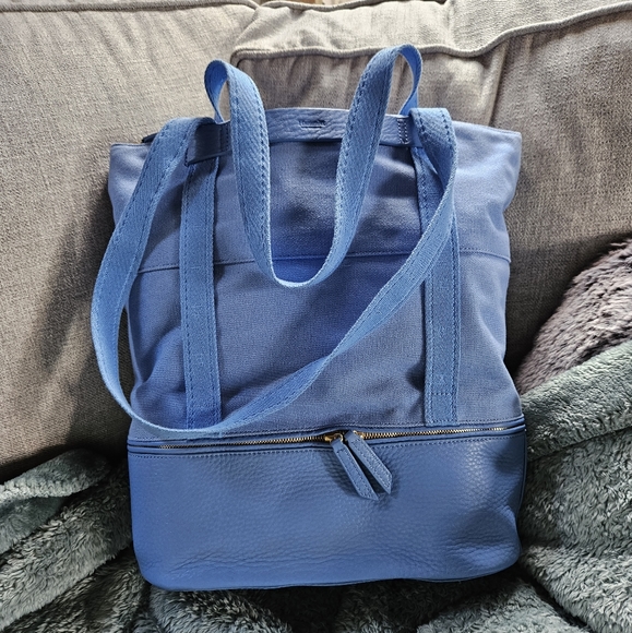 Hammitt Manhattan Beach Skylight Blue/Brushed Gold - Picture 7 of 13